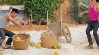 ส้มหายไป ฮาทุกฉาก ขำไม่ไหว！#Funny