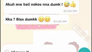 POV Chat !! maap jelek mwehwe🤥💥