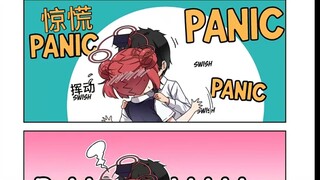 (碧蓝档案同人漫画)对为师我恶作剧之后惩罚哦