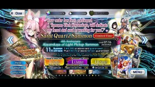 [FGO NA] Koyanskaya of Light Pulls + SSR Ticket Picking