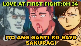 SLAMDUNK LOVE AT FIRST FIGHT:CH 34 ANG PAGHAHARAP NI SAIGA AT HANAMICHI MAILIGTAS KAYA SIYA NI KAID