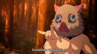 Inosuke calling Tanjiro.exe😂😂