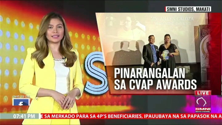 CVAP AWARDS ON SMNI-highlight
