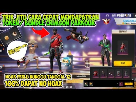 TERBARU! TRIK CEPAT CARA MENDAPATKAN BUNDLE GRATIS CRIMSON PARKOUR FREE FIRE