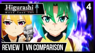 Higurashi Sotsu: Episode 4 | Review, Theories & VN Comparison! - Satoko's Trap for Mion!