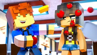 FOOD FIGHT !? || Minecraft Daycare Academy