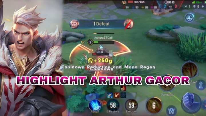 HIGHLIGHT ARTHUR GACOR