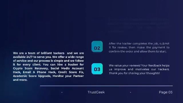 BEST CRYPTO ASSET RECOVERY SERVICE PROVIDER > TRUST GEEKS HACK EXPERT