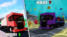 Ekstrem Banget! Aku Bawa Truk Sampai Dasar Laut Di Truck RNG Roblox