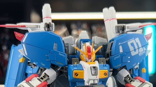 More than 300 alloy finished products can be bought EXS Gundam Storm model EXS Alpha Squad color mat