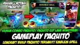 COMBO PAQUITO EXP LANE TERBARU❗ BUILD PAQUITO TERSAKIT 2023❗ TUTORIAL & GAMEPLAY PAQUITO TOP GLOBAL