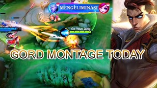 GORD MONTAGE TODAY