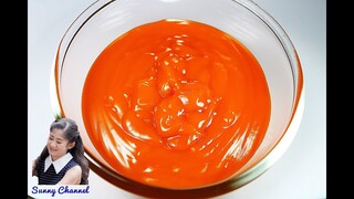 วิธีทำไส้ชาไทย : How to make Thai Tea Filling l Sunny Thai Food