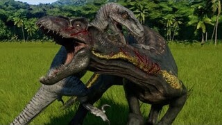 Blue vs Indoraptor, Herrerasaurus, Proceratosaurus, Troodon, Dilophosaurus & Deinonychus