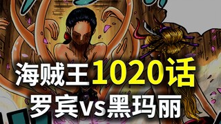 【阿旺】海贼1020话！罗宾vs黑玛丽，真好看呐！