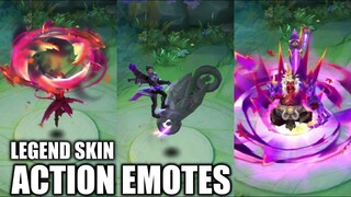 NEW LEGEND SKIN ACTION EMOTES | IT'S FREE IF YOU GOT THE SKIN ALREADY