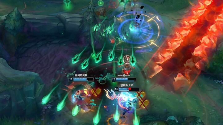 Masters clash, just a touch is enough.