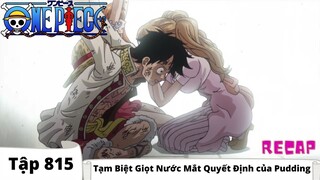 One Piece Tập 815 | Tạm Biệt Giọt Nước Mắt Quyết Định của Pudding | Đảo Hải Tặc Tóm Tắt Anime