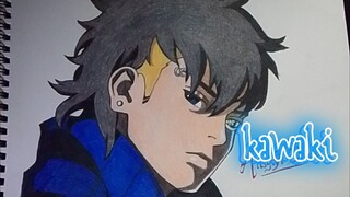drawing kawaki