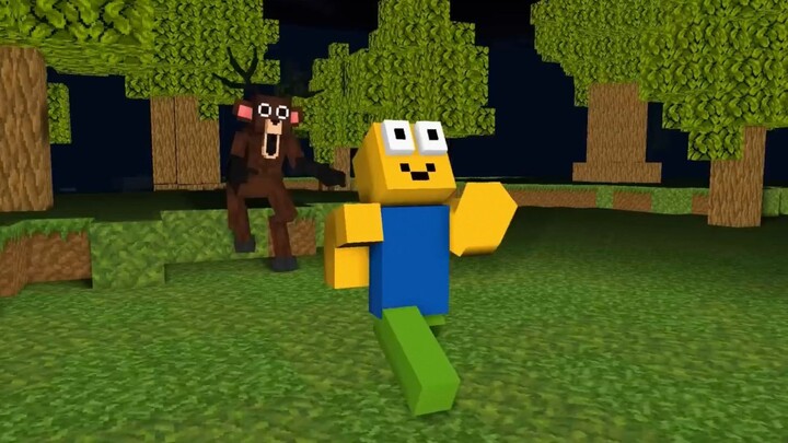 Minecraft Short film: 99 night in the forest part 2