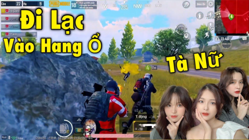 PUBG Mobile  Trà Trộn Nhầm Vào Động Bàn Tơ - Bị Các Bé Trêu Ghẹo Gạ Yêu...