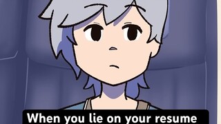 当你在简历上谎称懂一门外语，但依然得到了那份工作