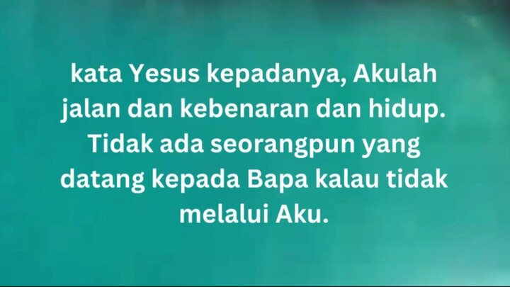 Yohanes 14:6