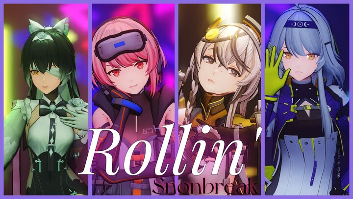 【尘白禁区MMD】海姆达尔萌物团的《 Rollin'》