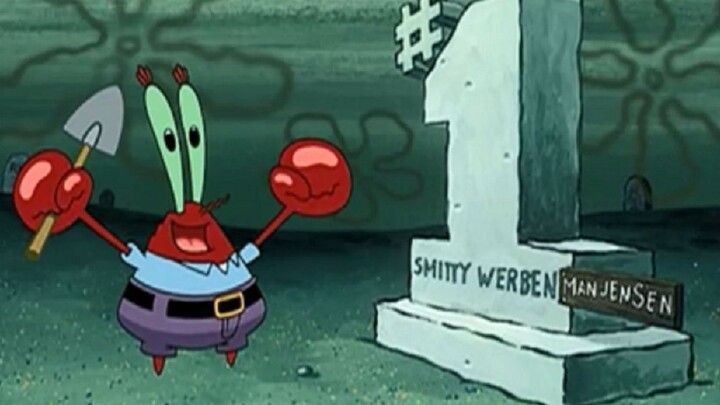 What can Mr. Krabs not do for money? Absolutely nothing!