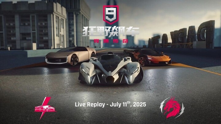 The First Season Tour of Festive Fury in Asphalt 9 China (A9C) | Game Live Replay July 11th, 2025 +8