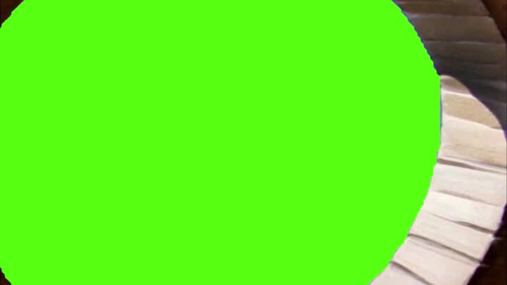 Jerry looking out the window green screen material + usage example