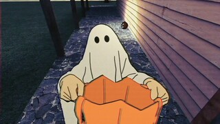 不给糖就捣蛋，闻我脚...