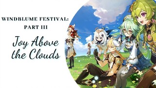 Windblume Festival Part 3 : Joy Above the Clouds | Event Story Quest