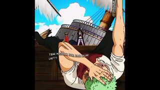 janji Zoro kepada kapten