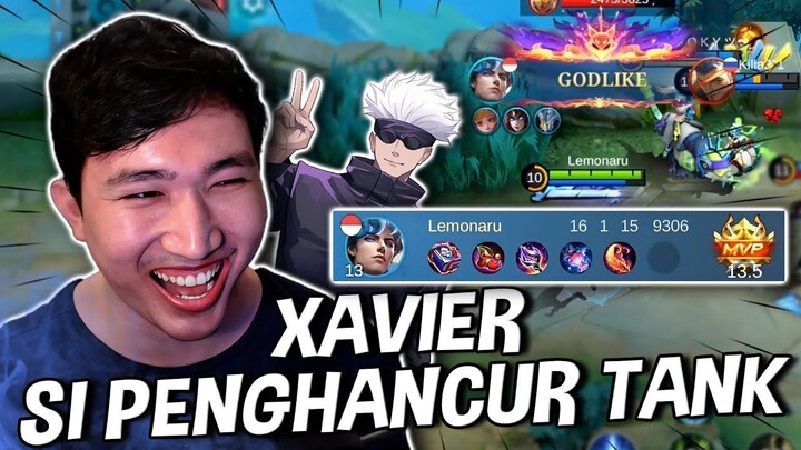 MUSUH TEBAL SEMUA _! XAVIER SOLUSINYA !! - Mobile Legends #MLBBIDCreator