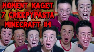 Kumpulan Momen Kaget Jumpscare Reaction 7 Creepypasta Minecraft Part 4!!!