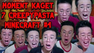 Kumpulan Momen Kaget Jumpscare Reaction 7 Creepypasta Minecraft Part 4!!!
