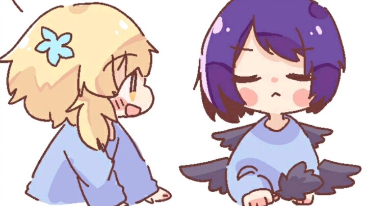 "Teyvat Kindergarten" Episode 5: Are Tengu's wings delicious?