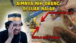 KETEMU MUSUH YANG AIMMNYA DI LUAR NALAR !!! Nongol Dikit Auto Headshot pak!!! | PUBG Mobile