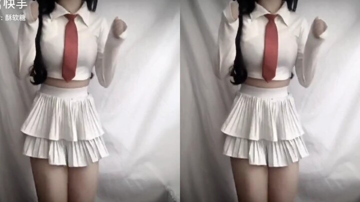 百褶裙合集，她来了