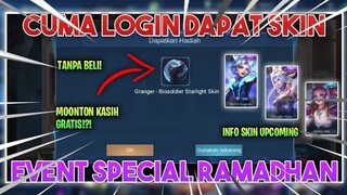 HANYA LOGIN !!! MOONTON BAGI-BAGI SKIN GRATIS | GRANGER STARLIGHT MEI - BIOSOLDIER REVIEW