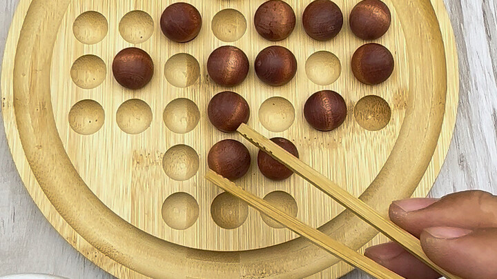 Solitaire, also known as Chinese Checkers.