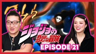 LISA LISA OKAASAN NANI??!? | Jojo's Bizarre Adventure Couples Reaction Episode 21 / 1x21