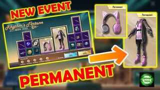 GET PERMANENT PRETTY IN PINK SET | RHYTHMS FORTUNE NEW EVENT | M416 SKIN | PUBG 3RD ANNIVERSARY