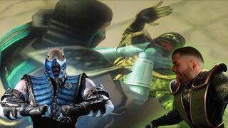 MAS BRO SUB ZERO MELAWAN REPTILE MANA TAHAN - MORTAL KOMBAT SHAOLIN MONKS