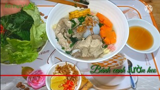 Bánh canh nui nấu sườn thơm ngon by Ẩm thực Việt