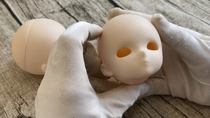 500 yuan quarter doll─tinyfox unboxing display EP1 [including MJD with BJD head effect]