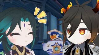 [Genshin Impact] Mandrill battle requires Zhongli’s protection