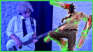 KICK BACK Slap Bass Cover | Chainsaw Man Opening 1