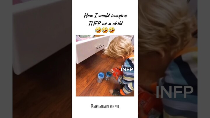 Watch till the end 😭🤣 #infp #fyp #mbtimemes #funny | MBTI memes